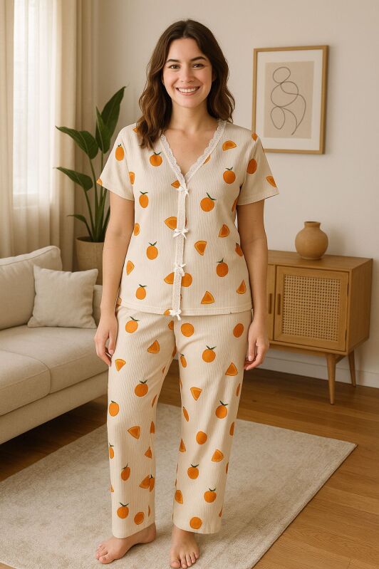 Portakal Bahçesi Pijama Takım 6948 - 2