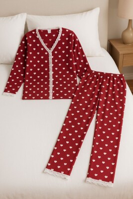 Romantic Pijama Takım 6945 - ÇeyizeDairHerşey (1)